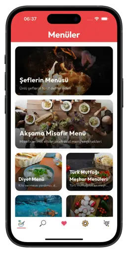 Tarif Ai uygulama ekranı
